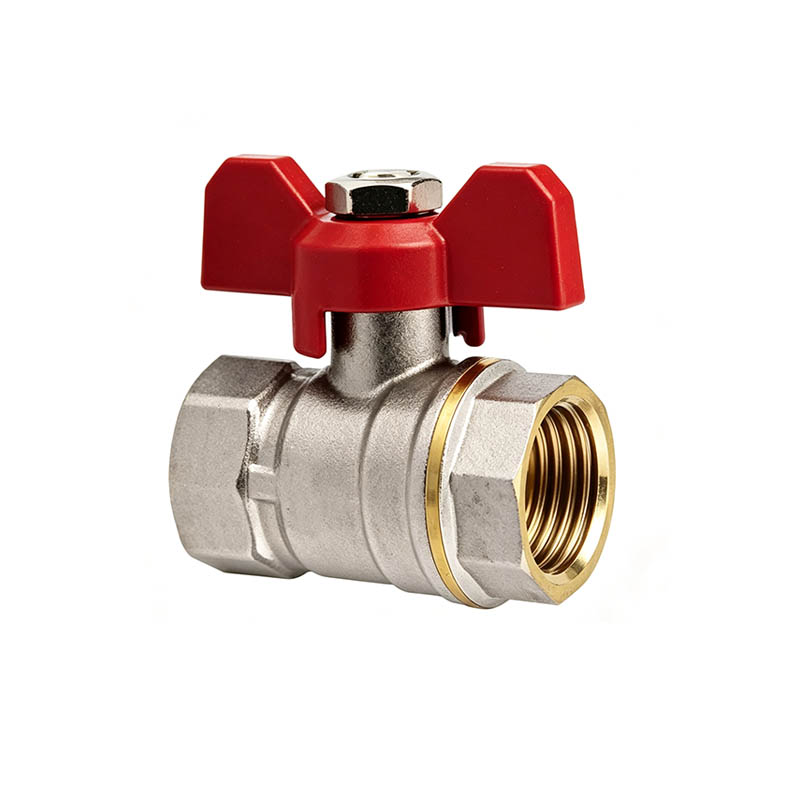 SS Ball Valve Butterfly Handle Large Size