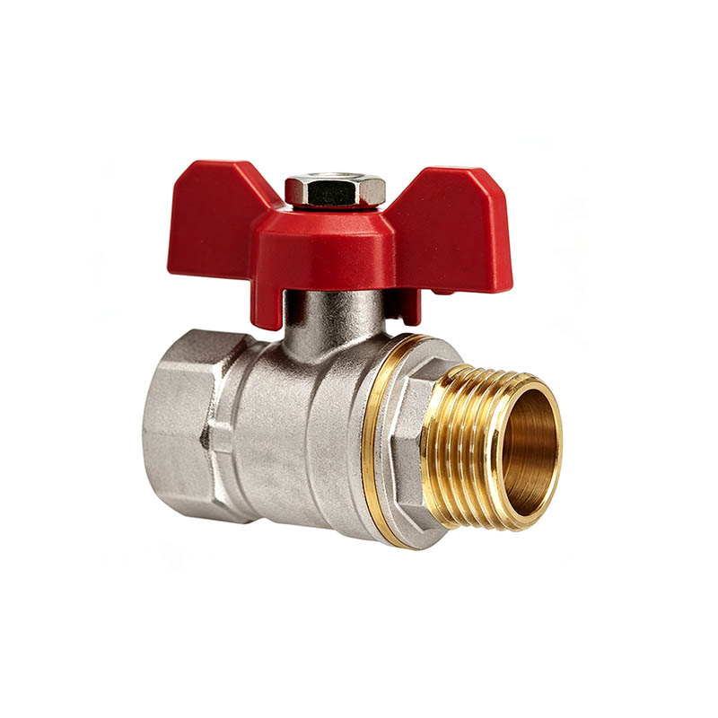 SS Ball Valve Butterfly Handle Large Size
