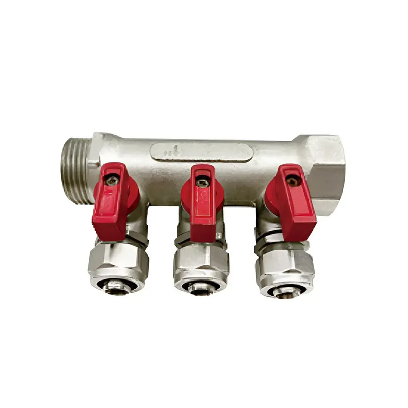 Brass Stainless Steel Manifold Multi-Circuit Flow