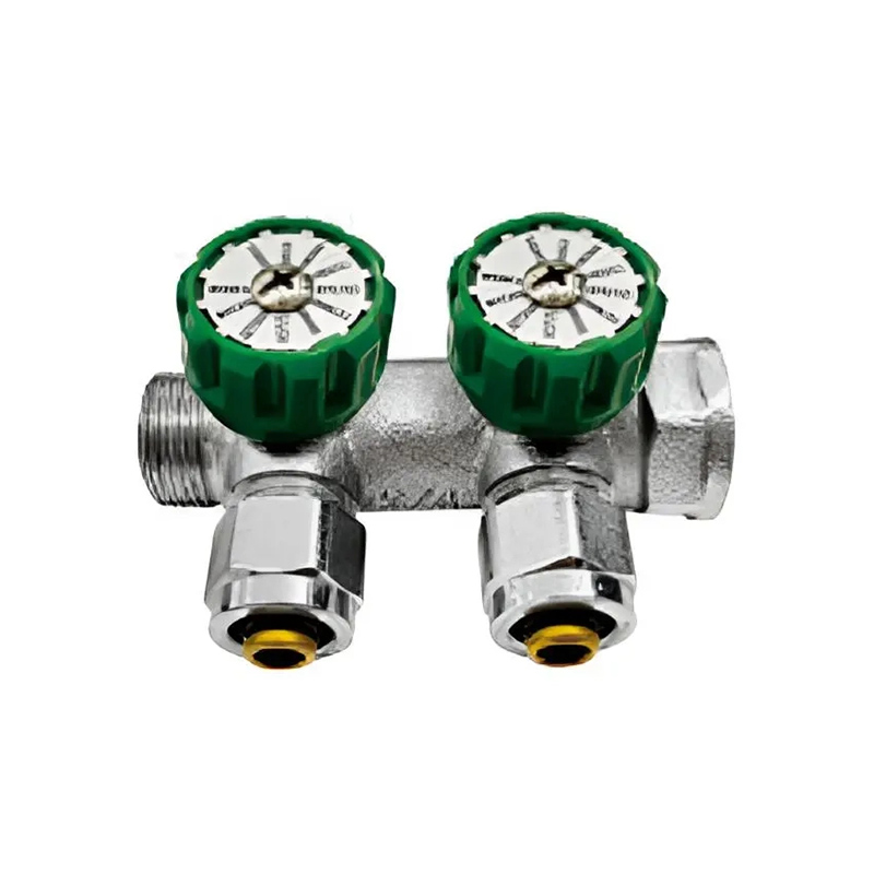 Brass Stainless Steel Manifold Multi-Circuit Flow