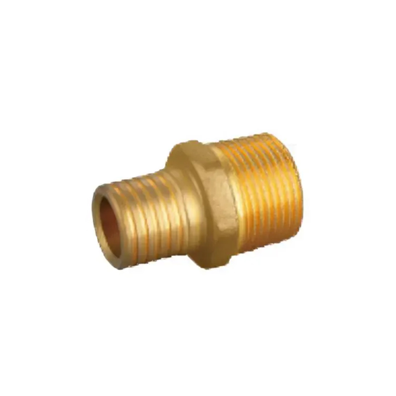 Brass Male Connectors & Nipples Pipe Fitting